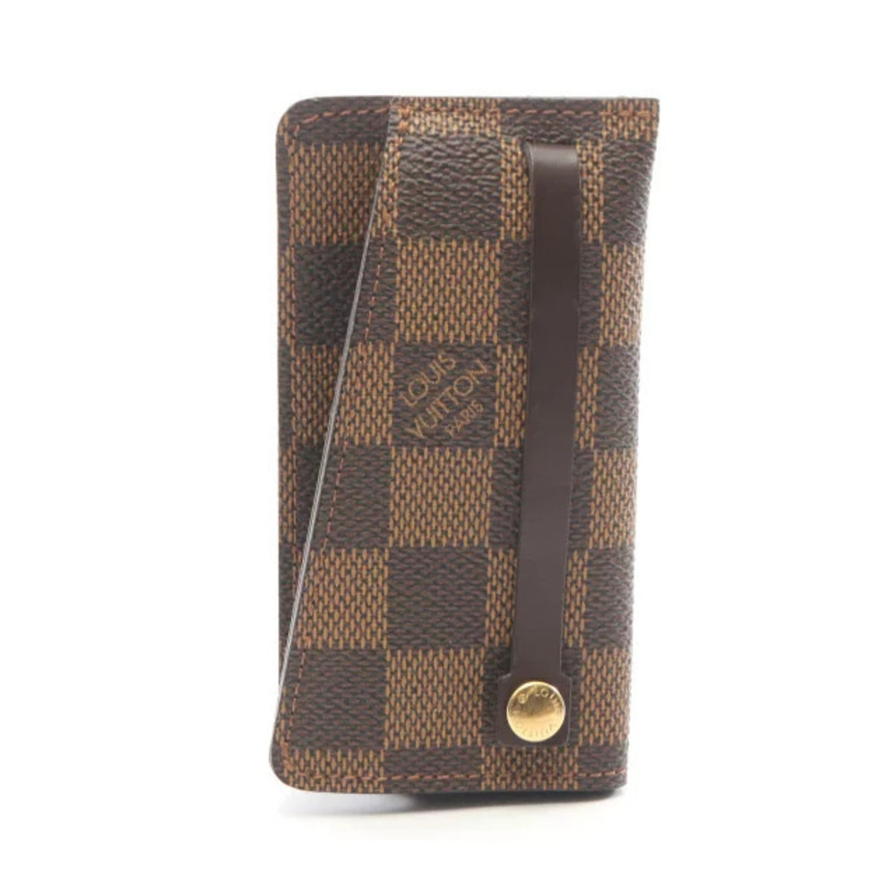 Louis Vuitton Clochette Key Case Wallet Accessory Damier Brown